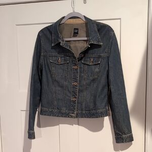 GAP Women's Classic Blue Jean Jacket